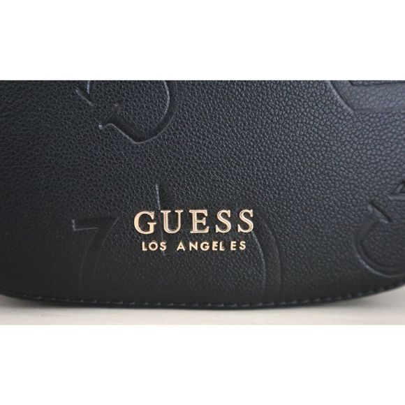 Guess SG903069 Black Melrose Ave Mini Top Zip Crossbody/Shoulder Bag - Picture 4 of 16